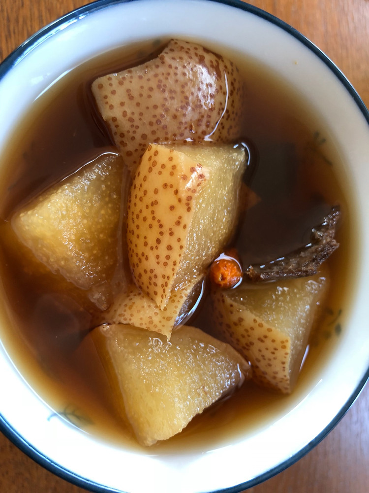 陈皮枸杞雪梨汤的做法