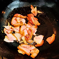 卤猪头肉炒蒜苔的做法图解3
