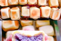 免烤箱❗零失败❗超详细❗紫薯芋泥仙豆糕❤的做法