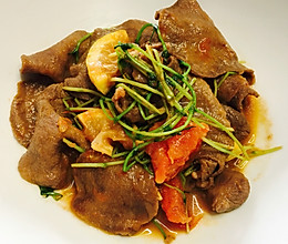 柠檬牛舌的做法