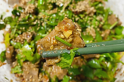 香菜牛肉（简单又好吃还不长胖！！）