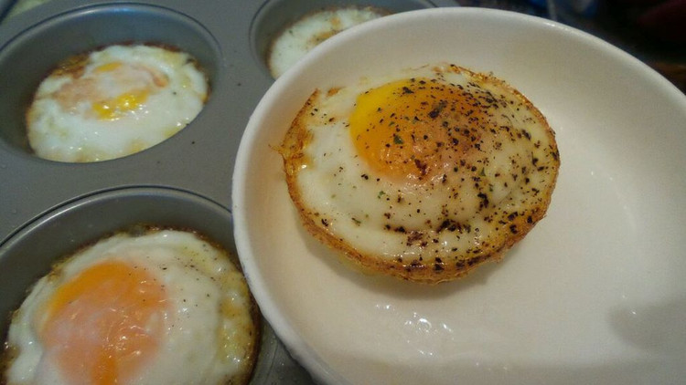 橄露Gallo经典特级初榨橄榄油试用之烤鸡蛋黑椒鸡蛋的做法