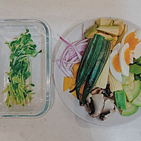 轻食也美味|嫩煎豆腐温沙拉的做法图解1