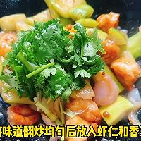 #向往的生活 就是外婆乡# 虾仁炒丝瓜的做法图解7