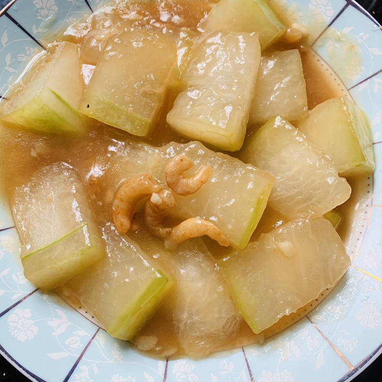 海米焖冬瓜的做法