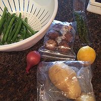 香煎三文鱼配土豆 （2人份）的做法图解2