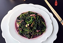 蒜炒苋菜的做法