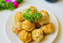 #让宝贝爱上每一顿饭#虾仁肉沫蔬菜丸子的做法