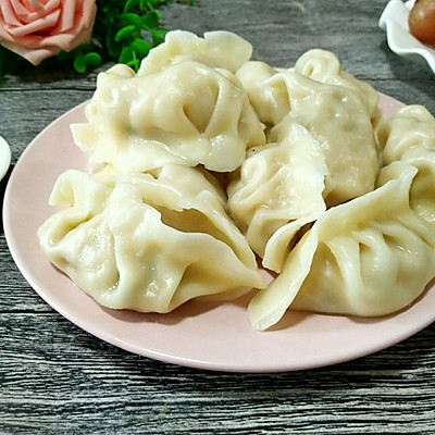 莲藕馅饺子