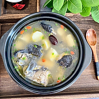 山药乌鸡汤的做法图解8