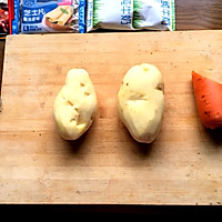 芝士焗土豆泥（微波炉版）的做法图解1