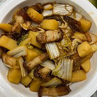 猪肉土豆炖粉条的做法图解7