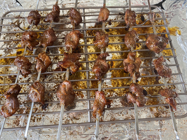 烤羊肉串的做法