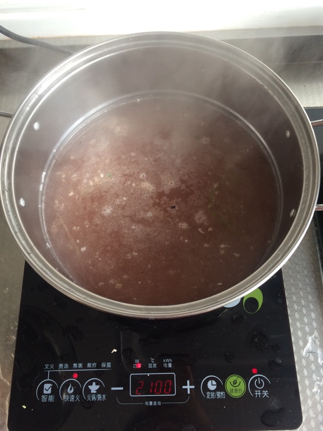 羊肉白菜骨汤面的做法图解6