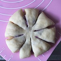 紫薯菊花面包的做法图解8