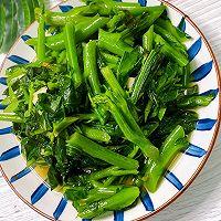 素炒芥蓝的做法图解10