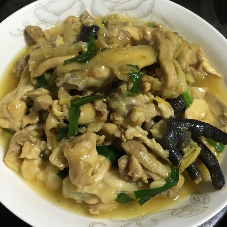 姜葱鸡的做法