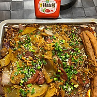 #暖冬酱在手，嗨吃部队锅#韩式辣椒酱版烧烤版的做法图解3