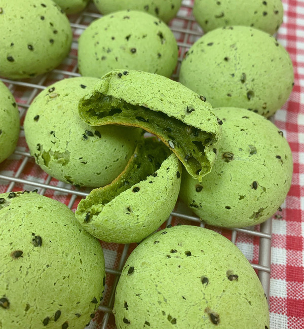 抹茶麻薯酥糯麻薯下午茶儿童辅食