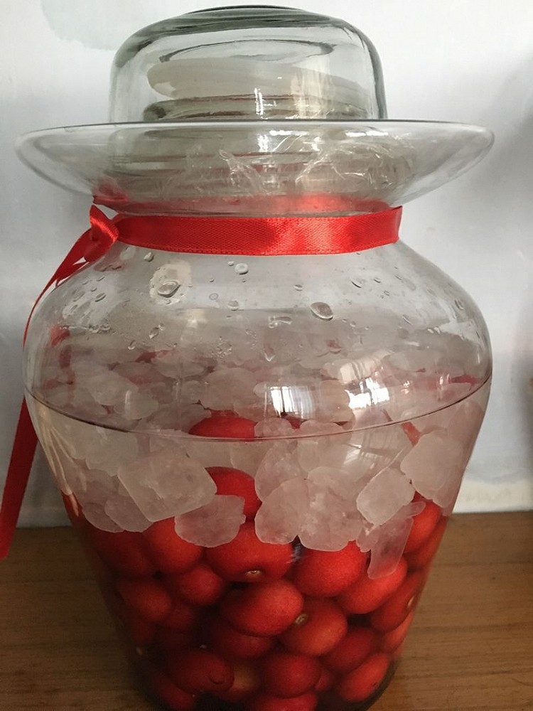樱桃酒的做法