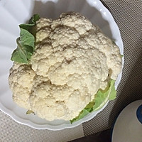菜花干煸五花肉的做法图解1