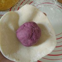 花样馒头之紫薯开花馒头的做法图解8