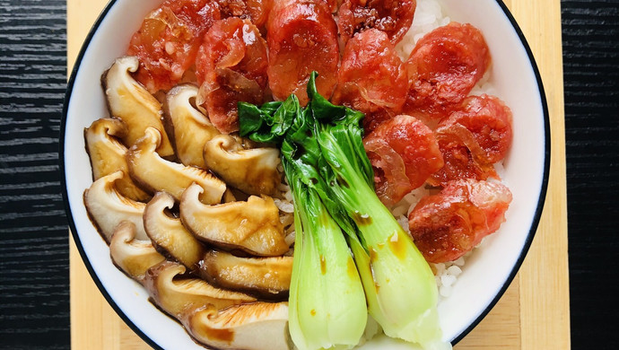 一人食—电饭锅版煲仔饭