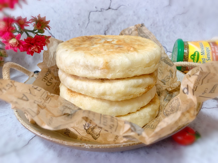 香喷喷的发面肉饼的做法