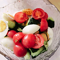 减脂沙拉：红黄绿营养素的做法图解6