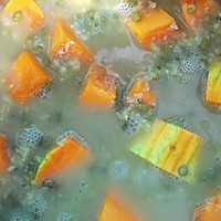 消暑南瓜绿豆汤#夏日下饭菜#的做法图解4