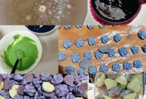 蓝莓溶豆的做法