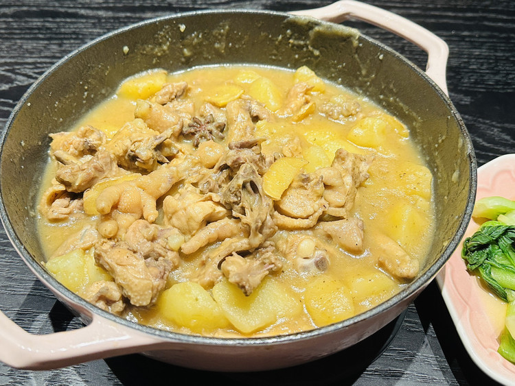 土豆炖鸡的做法