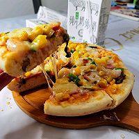 平底锅版披萨饼的做法图解10