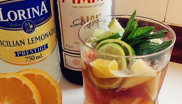 PIMM'S-英国夏日水果鸡尾酒的做法