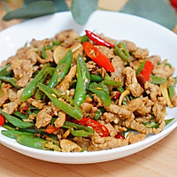 青椒炒肉丝的做法图解7