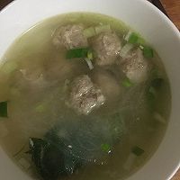 生汆丸子汤的做法图解9