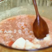 牛肉豆腐饭羹 宝宝健康食谱的做法图解12