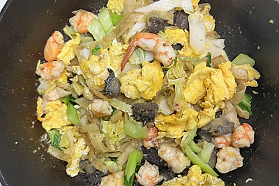 十分钟大连地道海鲜炒饼