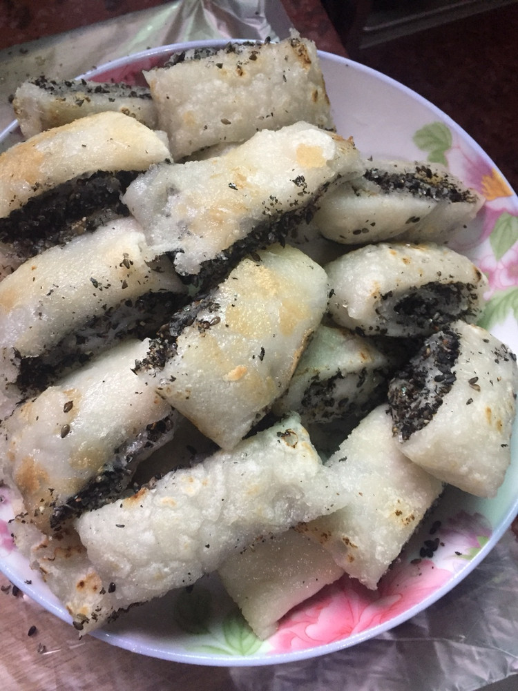 大肠膏芝麻糯米款的做法