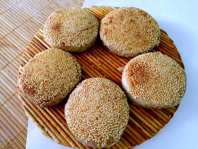 芝麻烧饼的做法图解15