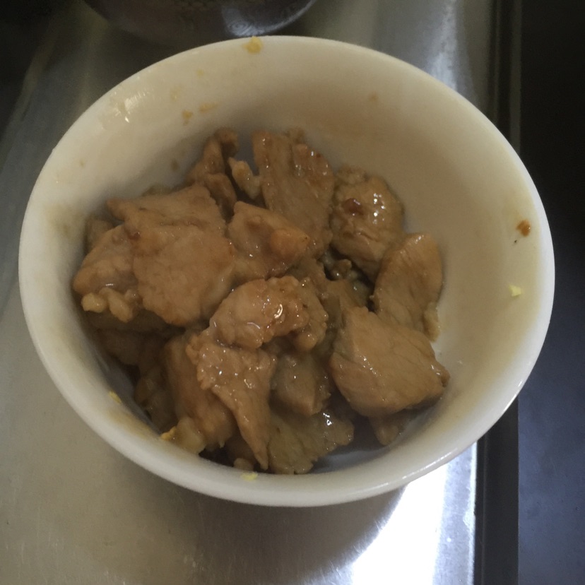 西葫芦蛋炒肉的做法图解4