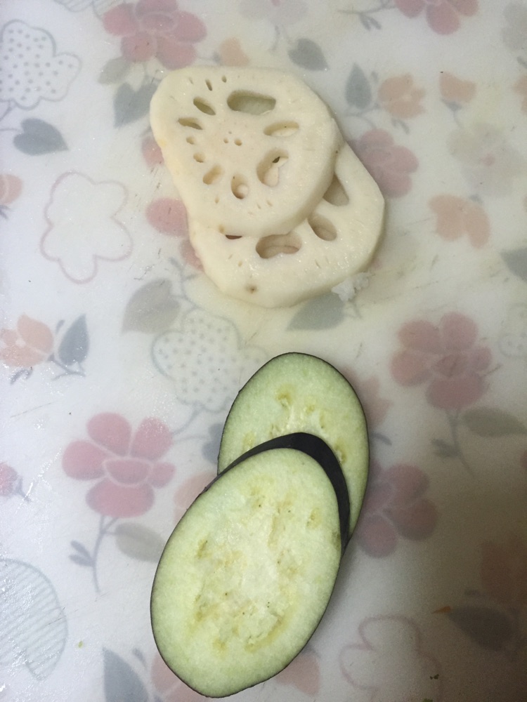 藕盒 茄盒的做法图解3