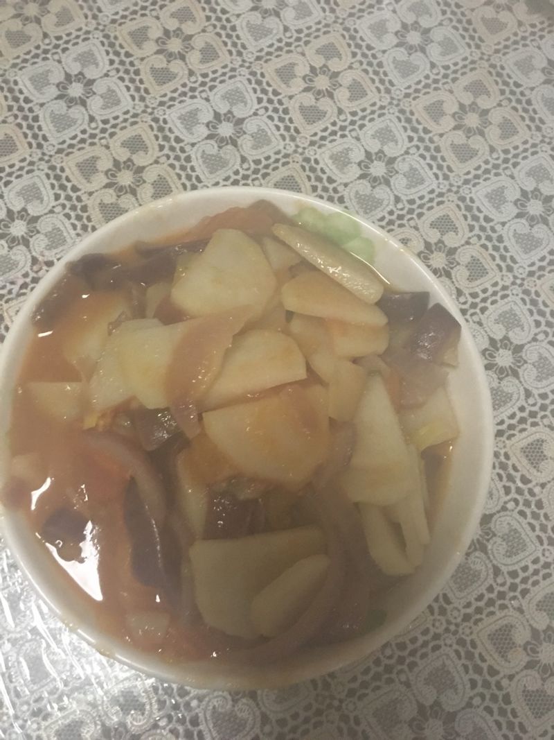 洋葱土豆西红柿片们