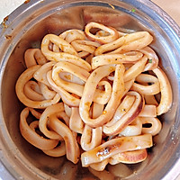 #向往的生活 就是外婆乡#追剧零食-软炸椒香鱿鱼圈的做法图解2