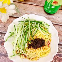 #李锦记X豆果 夏日轻食美味榜#青瓜拌面的做法图解6
