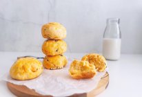 香葱肉松司康#开启观赛嗨吃局#的做法