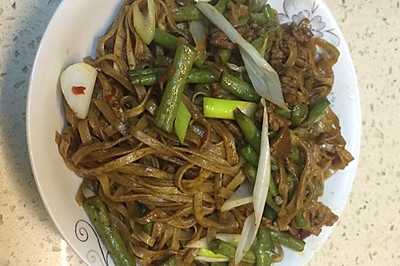 简易超详细豆角焖面