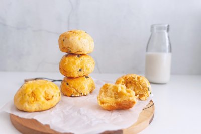 香葱肉松司康