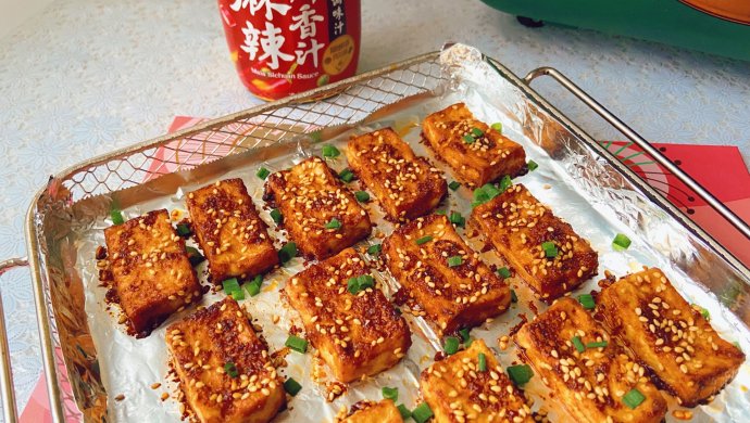 香辣烤豆腐