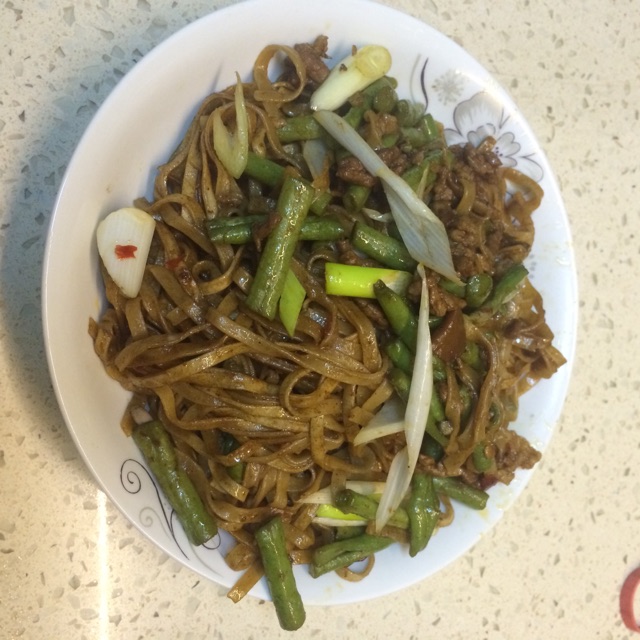简易超详细豆角焖面